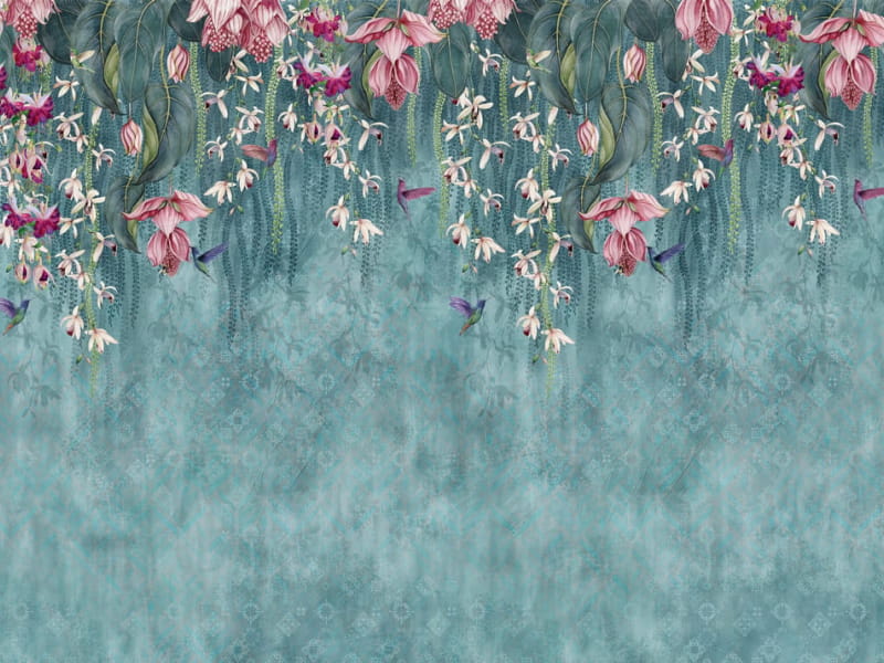 Fototapeta Wunderschöne tropische Blumen