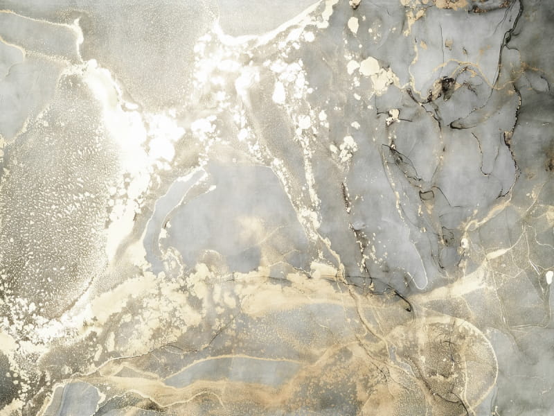 Fototapeta Weißer Marmor mit Gold
