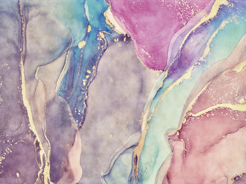 Fototapeta Regenbogen-Aquarell