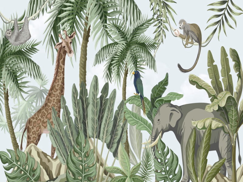 Fototapeta Afrikanischer Regenwald