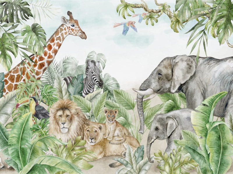 Fototapeta Afrikanische Safari