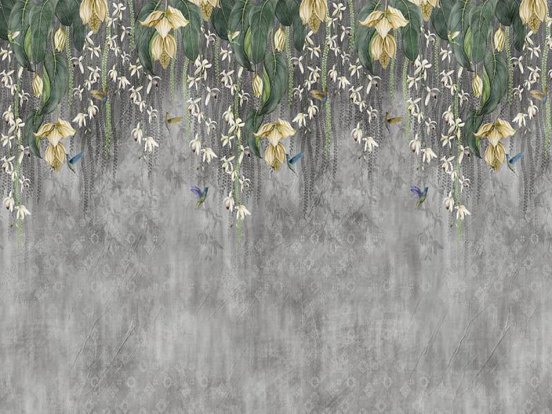 Fototapeta Hängende Blumen oder Li