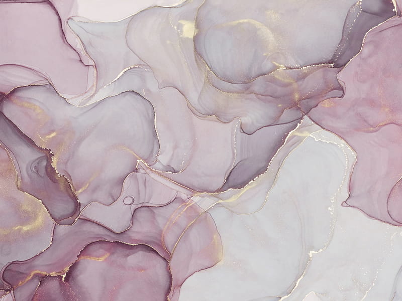 Fototapeta Rosa Marmor mit Gold