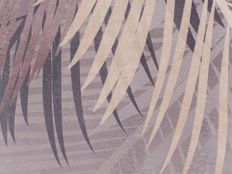 Fototapeta Lila Blätter fielen fragment # 1
