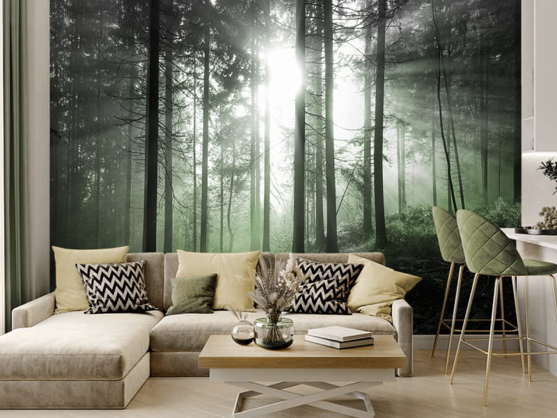 Fototapeta  Sonnenlicht we wnętrzu kuchni