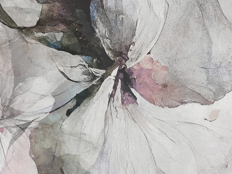 Fototapeta Blumen im Grunge-Stil   fragment # 1