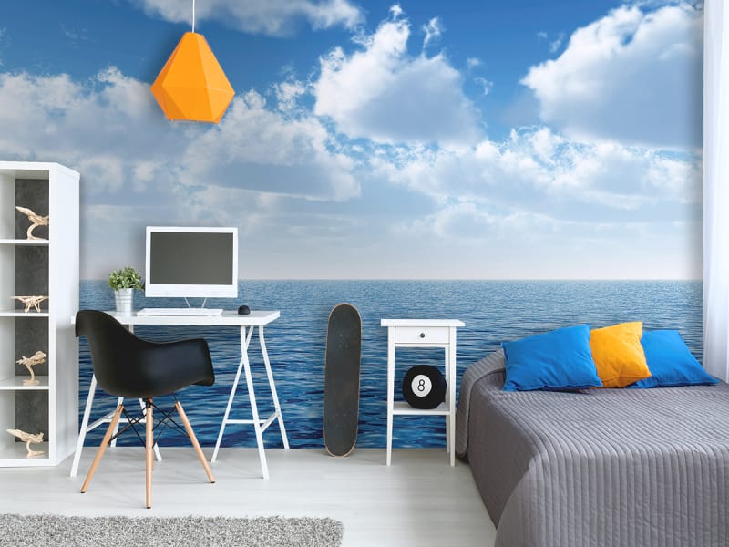 Fototapeta Himmel Meer we wnętrzu pokoju nastolatka