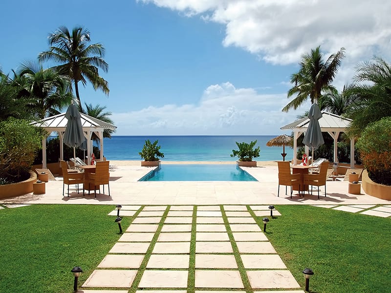 Fototapeta Pool am Meer