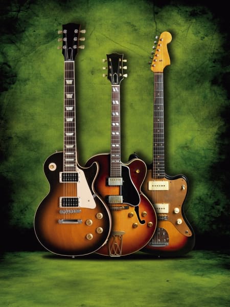Fototapeta E-Gitarren
