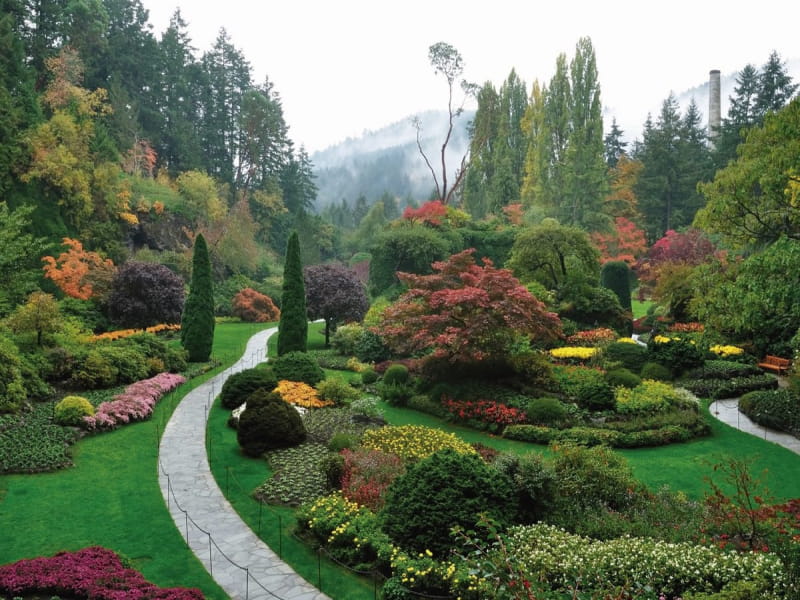 Fototapeta Butchart Gardens