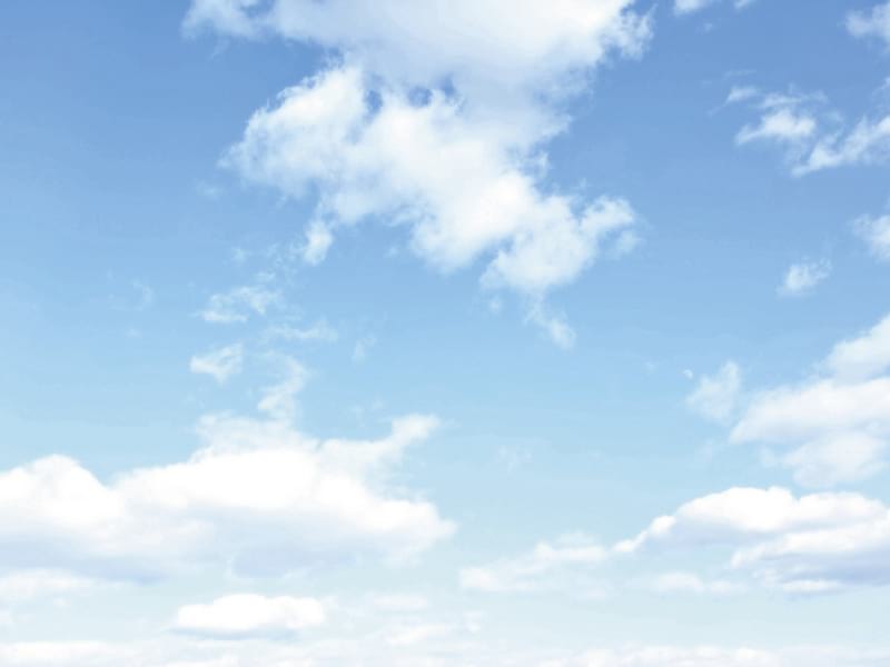 Fototapeta Klarer blauer Himmel