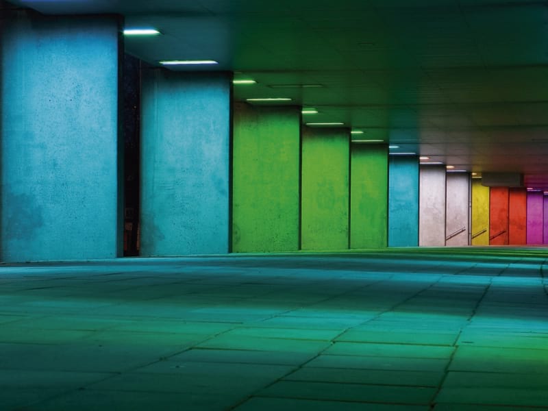 Fototapeta Bunte Wände