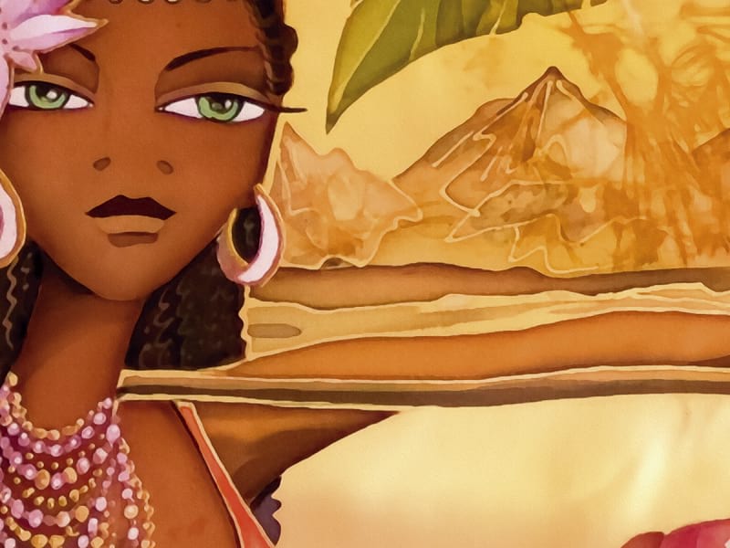Fototapeta Afrikanische Frauen fragment # 1
