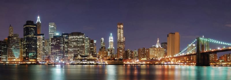 Fototapeta Abendliches Manhattan