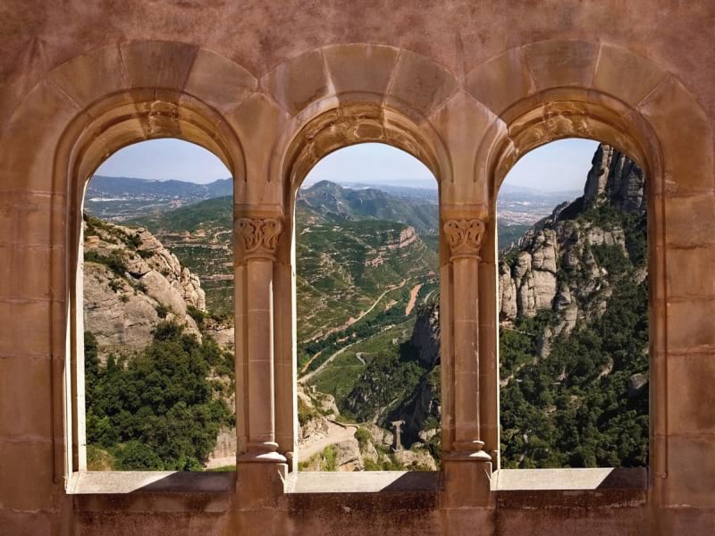 Fototapeta Bogenfenster