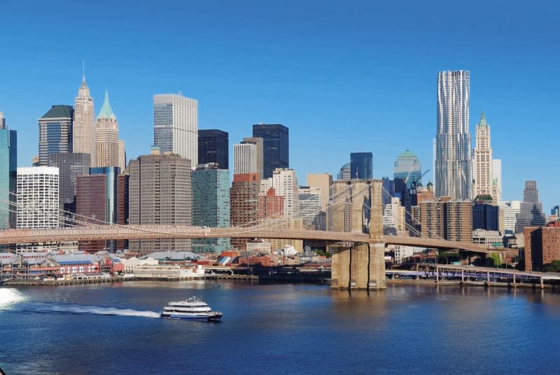 Fototapeta Sonniger Tag in New York