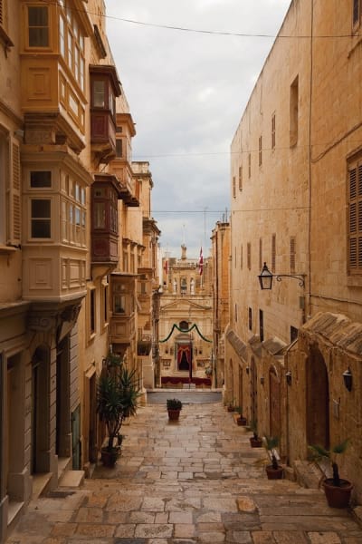 Fototapeta Gasse in Valletta