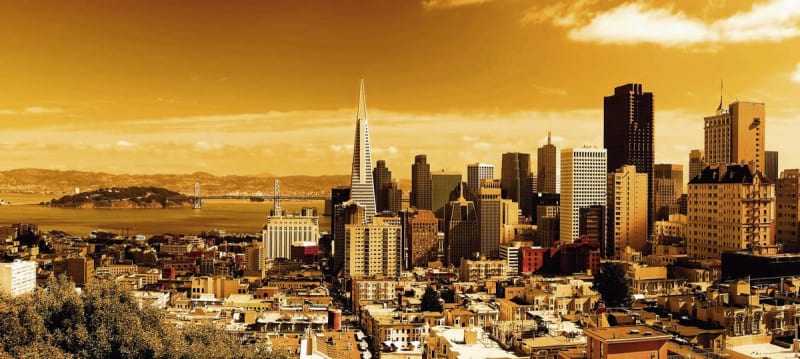 Fototapeta San Francisco-Panorama