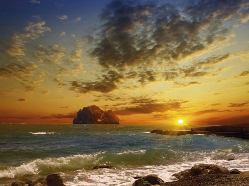 Fototapeta Sonnenaufgang