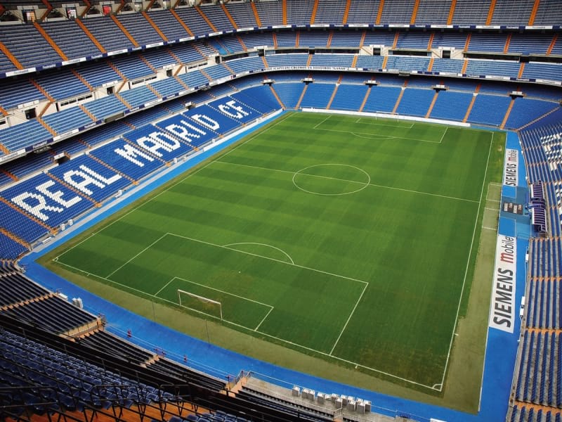 Fototapeta Santiago-Bernabéu-Stadion