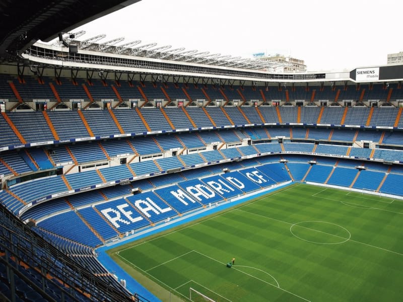 Fototapeta Fußballstadion in Spanien