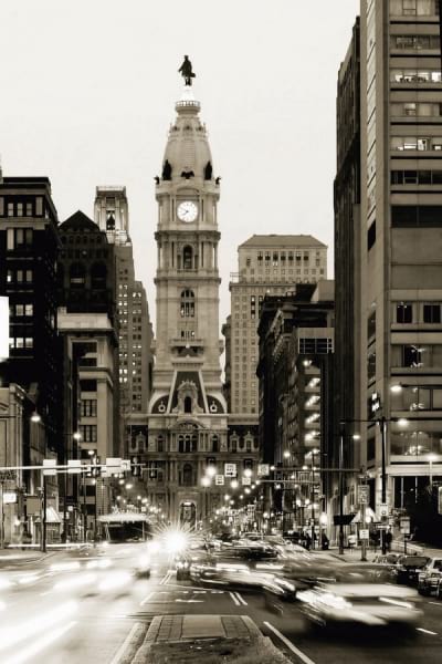 Fototapeta Rathaus in Philadelphia
