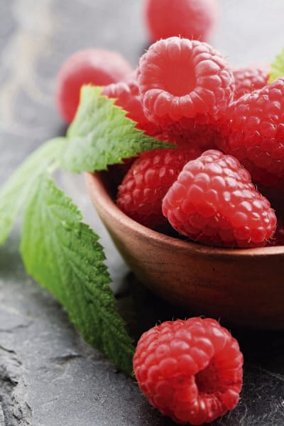 Fototapeta Reife Himbeeren