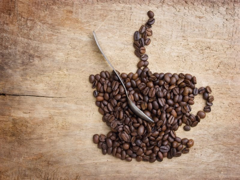 Fototapeta Morgendliche Tasse Kaffee