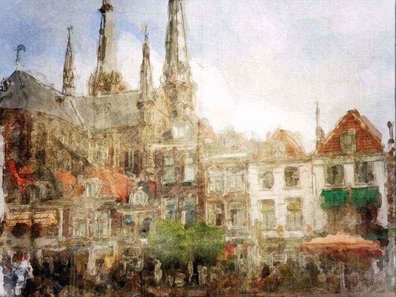 Fototapeta Amsterdamer Malerei