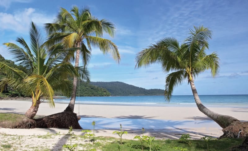 Fototapeta Karibischer Meeresstrand