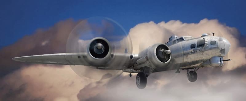 Fototapeta Fliegende Festung