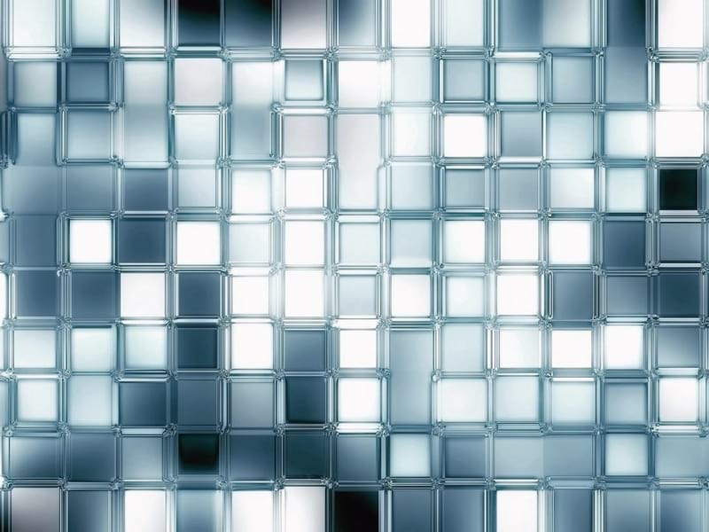 Fototapeta Glasbausteine