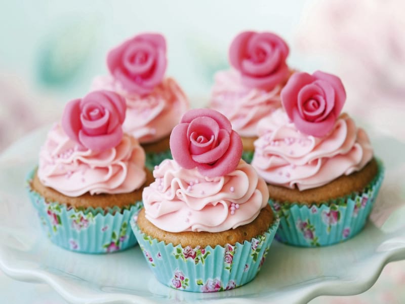 Fototapeta Wunderschöne Cupcakes