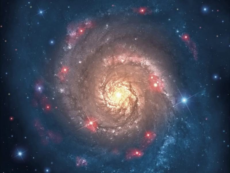 Fototapeta Sterne der Galaxie