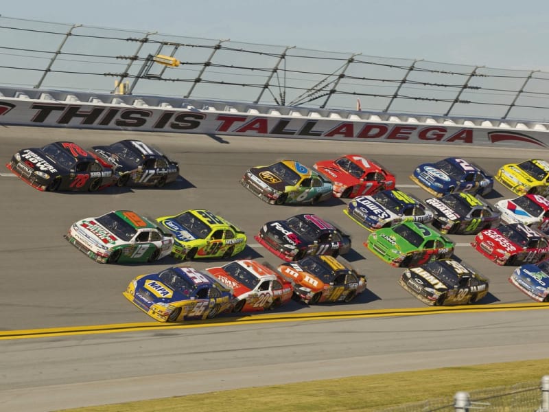 Fototapeta Nascar-Rennen
