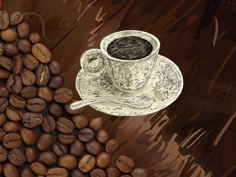 Fototapeta Morgen Kaffee