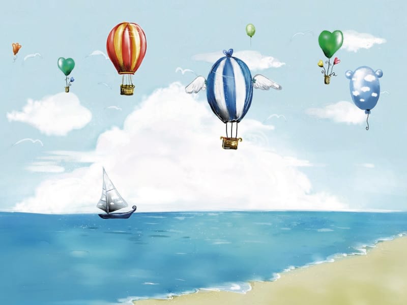 Fototapeta Bemalte Luftballons