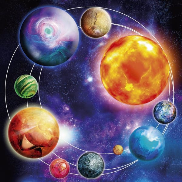 Fototapeta Planeten des Sonnensystems
