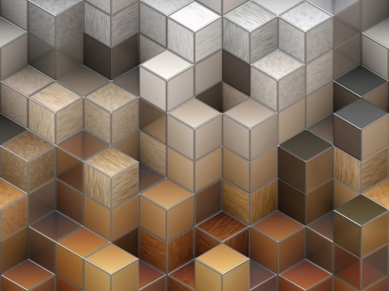 Fototapeta 3D-Würfel