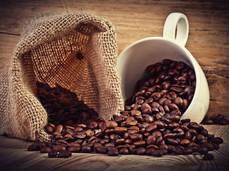 Fototapeta Duftende Kaffeebohnen