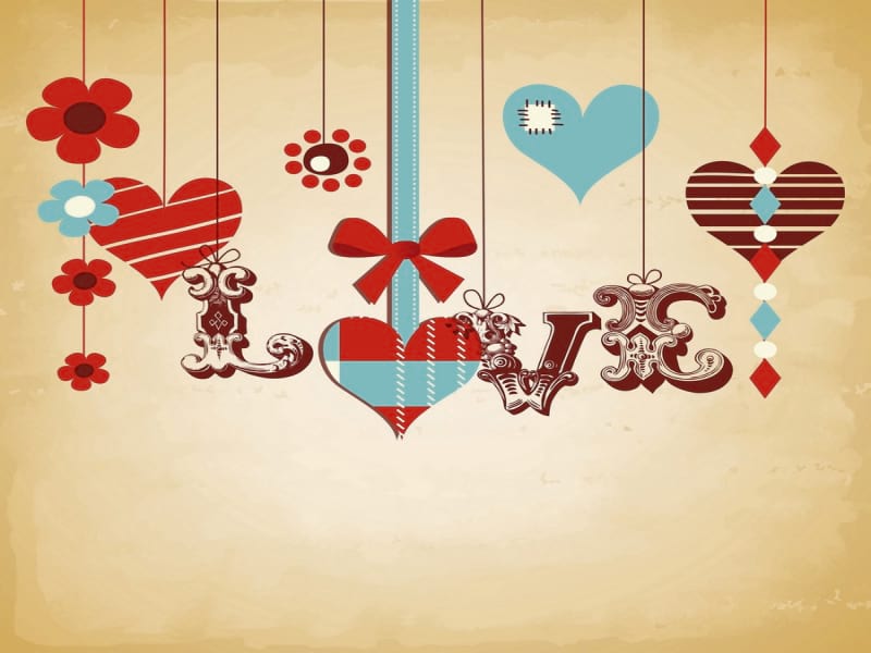 Fototapeta Bild der Liebe