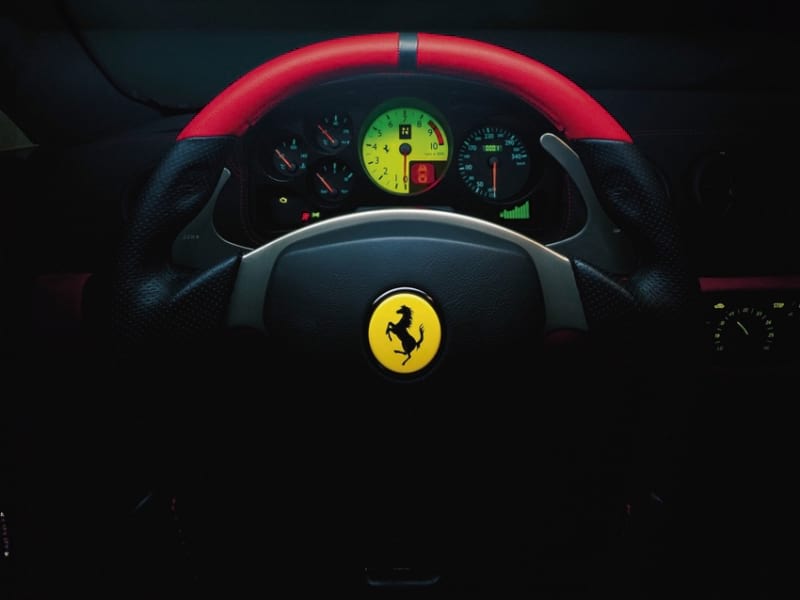 Fototapeta Ferrari-Lenkrad
