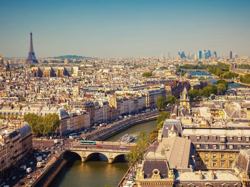 Fototapeta Hauptstadt von Frankreich
