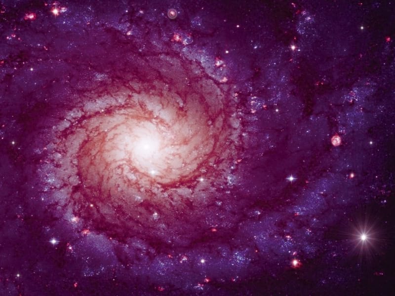 Fototapeta Sterngalaxie 