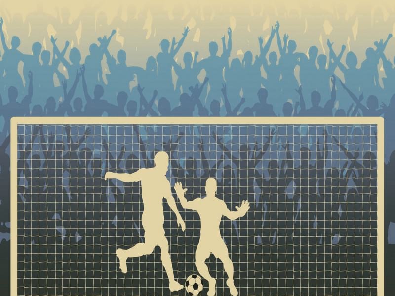 Fototapeta Fußballspiele