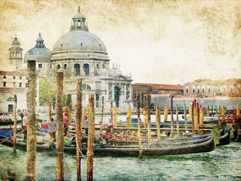 Fototapeta Venedig-Gemälde