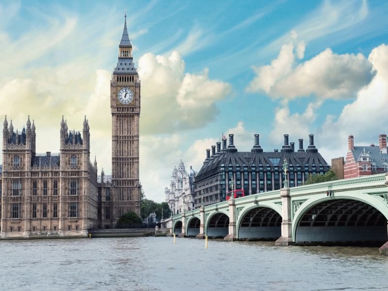 Fototapeta Londoner Parlamentsgebäude