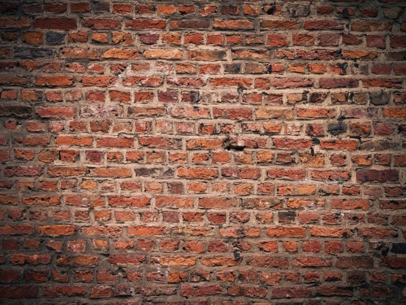Fototapeta Dunkelroter Backstein