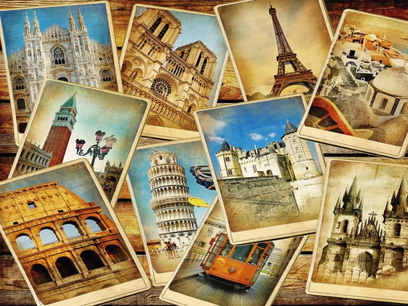Fototapeta Die schönsten Orte der Welt