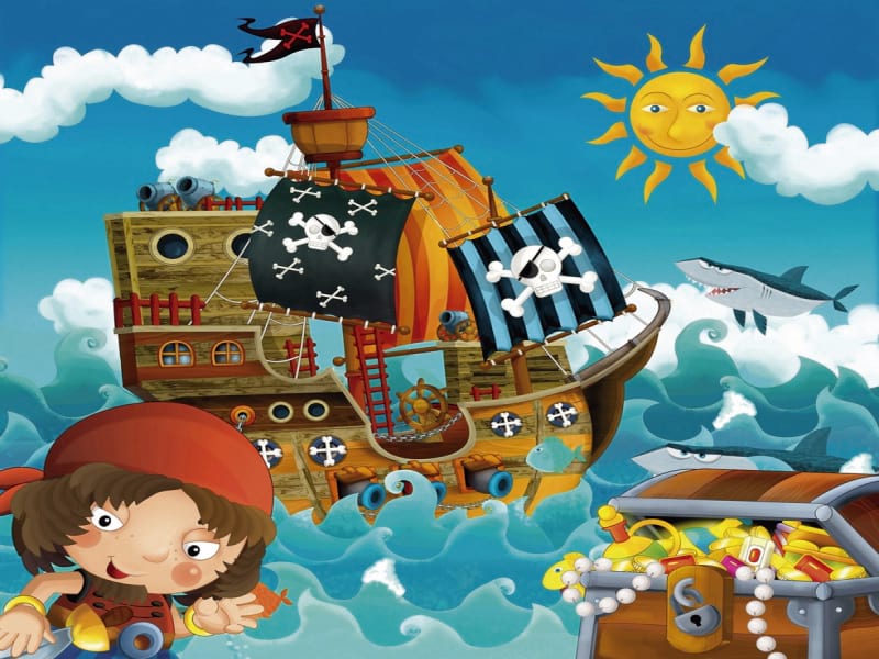 Fototapeta Gute Piraten